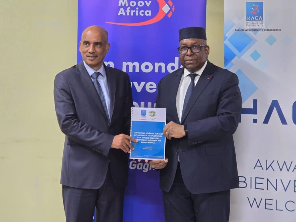 Moov TV obtient son autorisation officielle