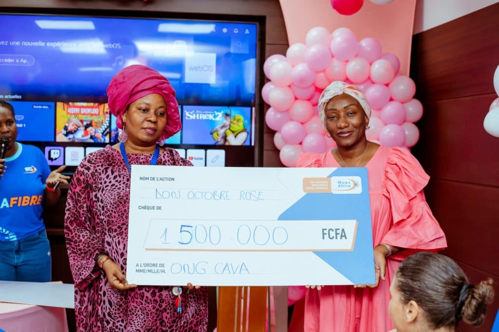 Moov Africa se mobilise pour la lutte contre le cancer du sein